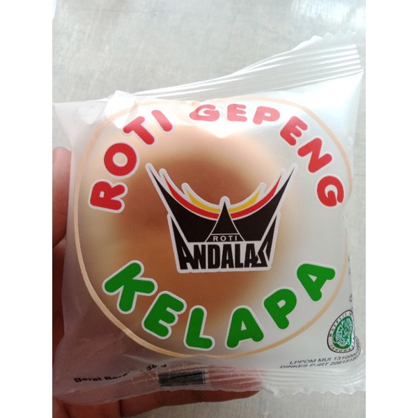 

Roti Andalas Rasa Kelapa 1 Pack 10 Pcs