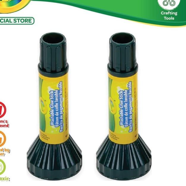 

☎ Crayola Washable Glue Stick x 2pcs ➴