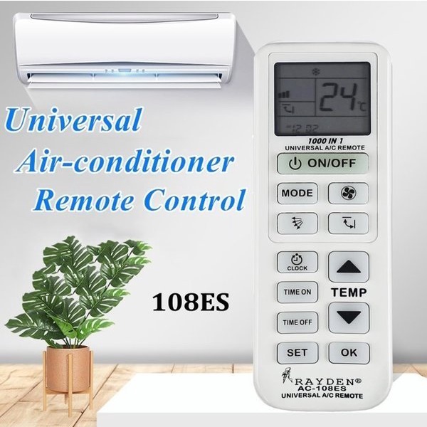 Remote Remot AC Universal Split Plasma ALL Merk Multi Fungsi 1000 In 1