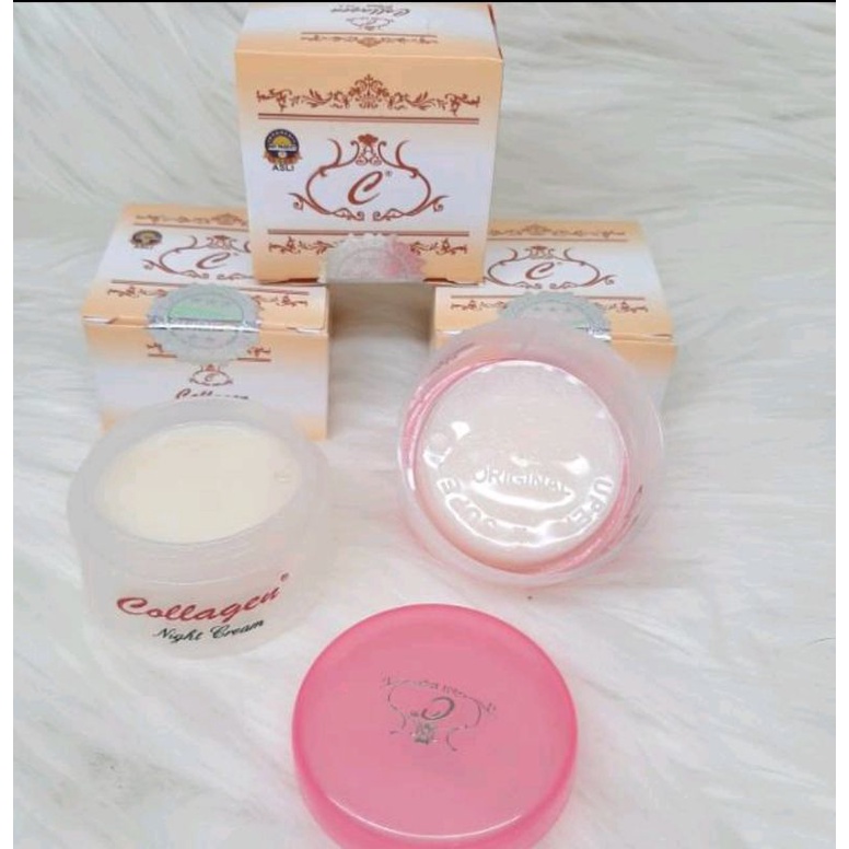 Cream collagen cream malam