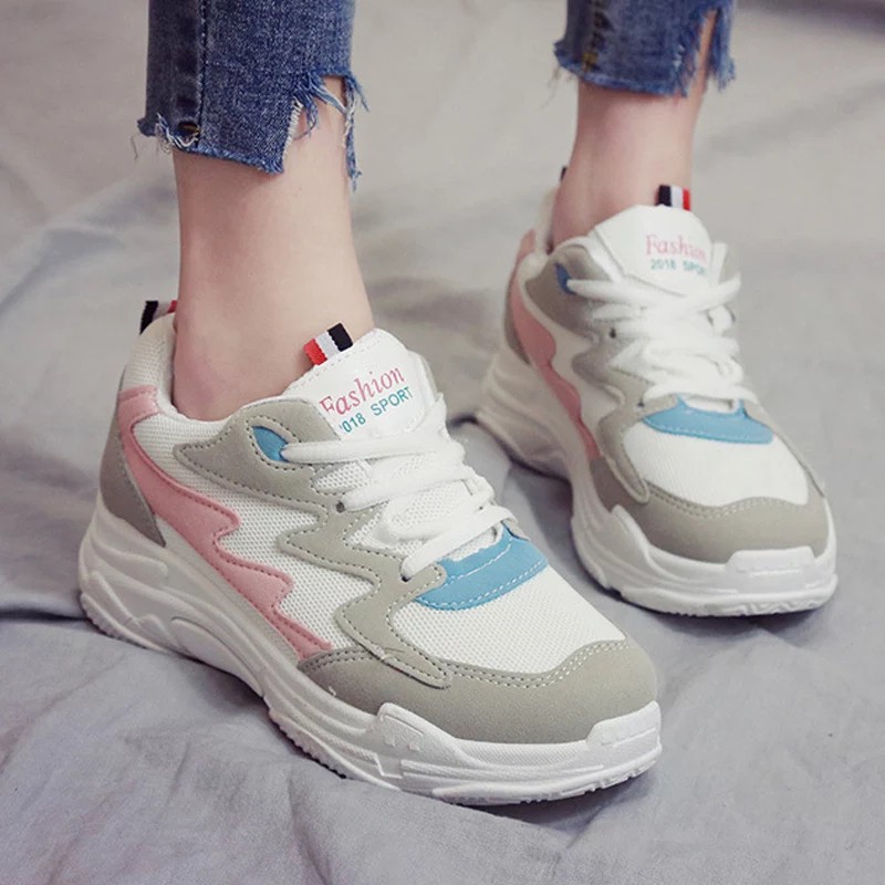 SEPATU SNEAKERS WANITA HITS POLET TERBARU