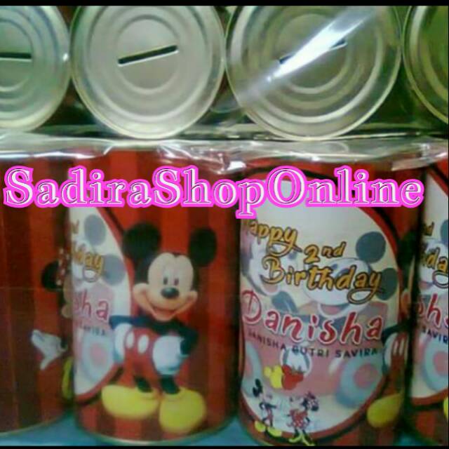 Celengan kaleng buka tutup