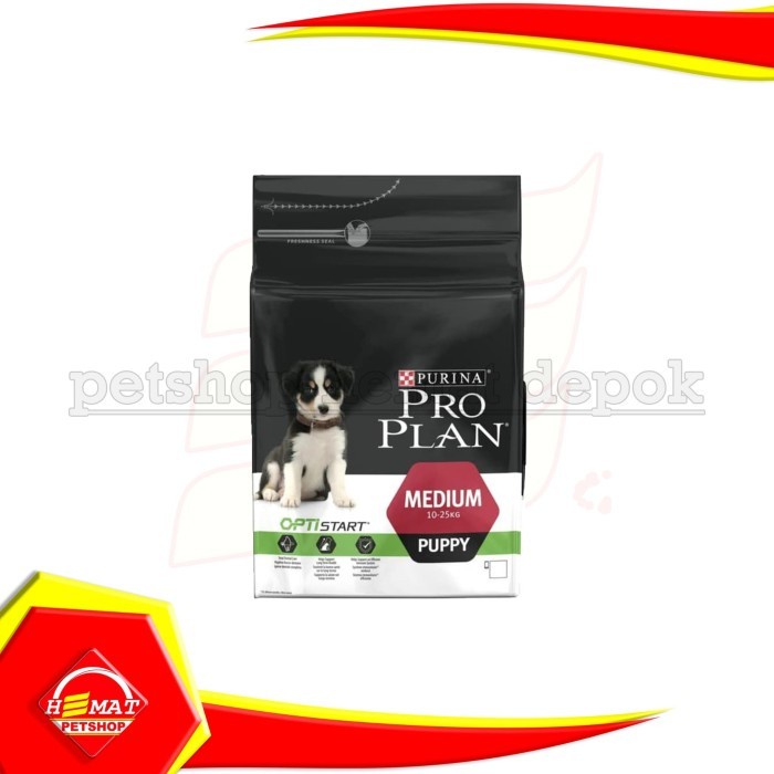 Makanan Anjing Pro Plan Medium Puppy 2,5 Kg dog food sedang