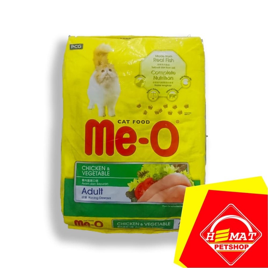 Makanan Kucing MEO Chicken &amp; Vegetable Adult 7 kg