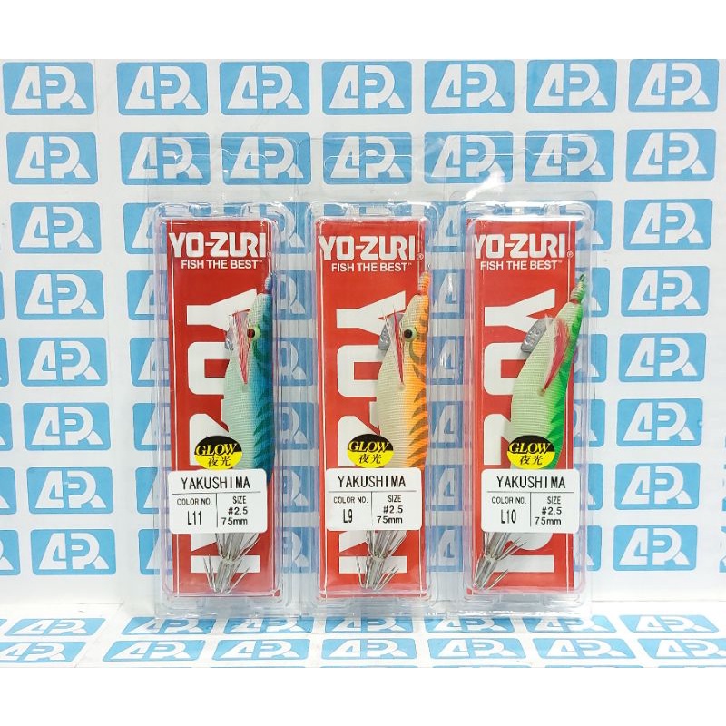 Umpan Yozuri Clocth Yakushima 2.5 / Umpan Cumi Original Jepang / Kapela Best Seller