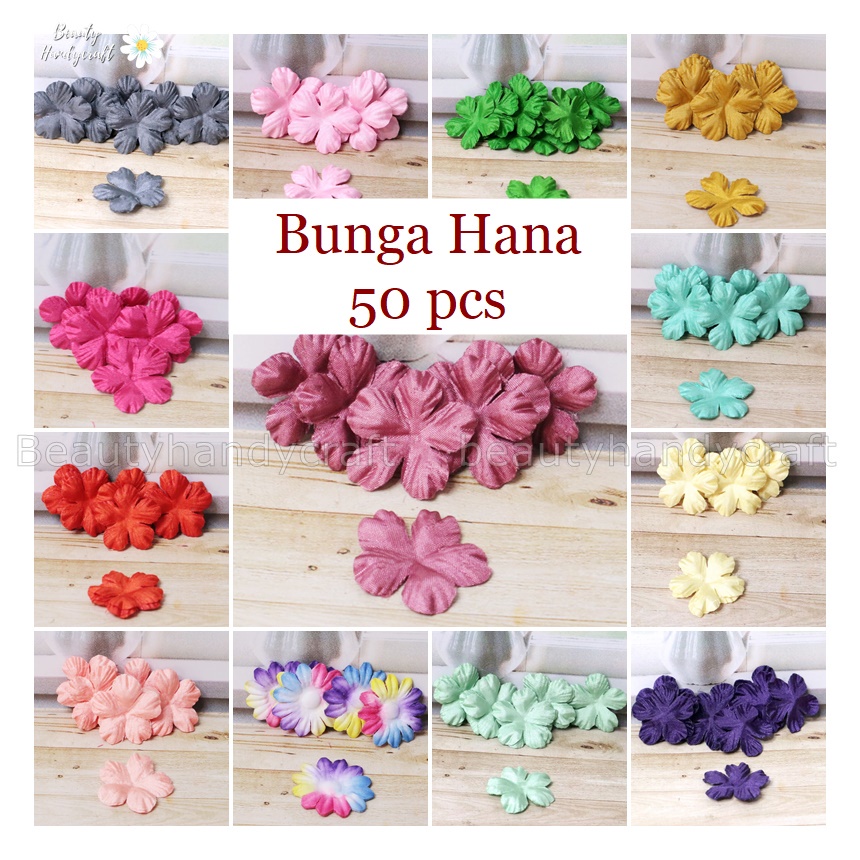 Aplikasi bunga hana sakura 2,5-3 cm