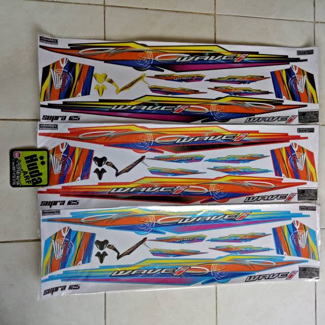 Striping variasi supra 125