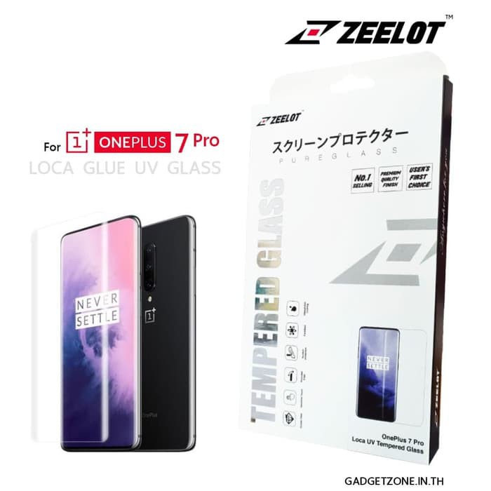Zeelot Full Curved Loca Adhesive Screen Tempered Glass OnePlus 7 Pro / 7T Pro