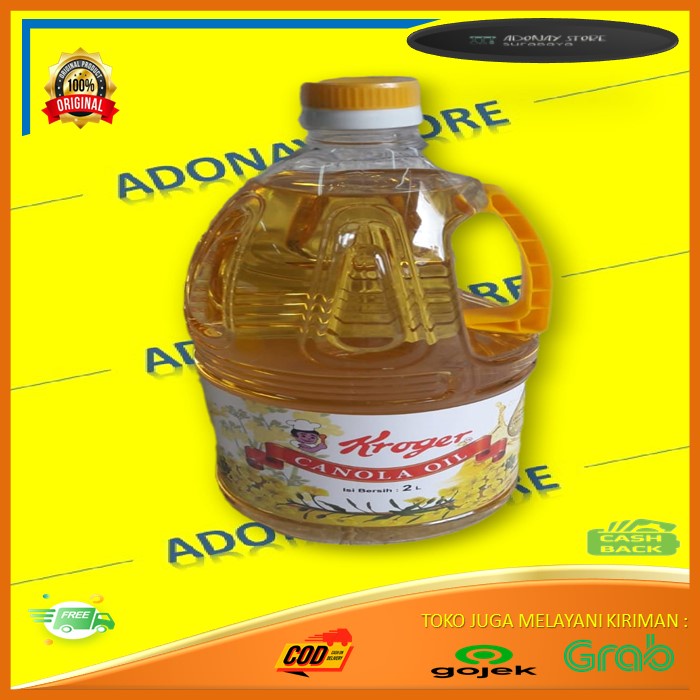 

Kroger Canola Oil / Minyak Canola - 2LT
