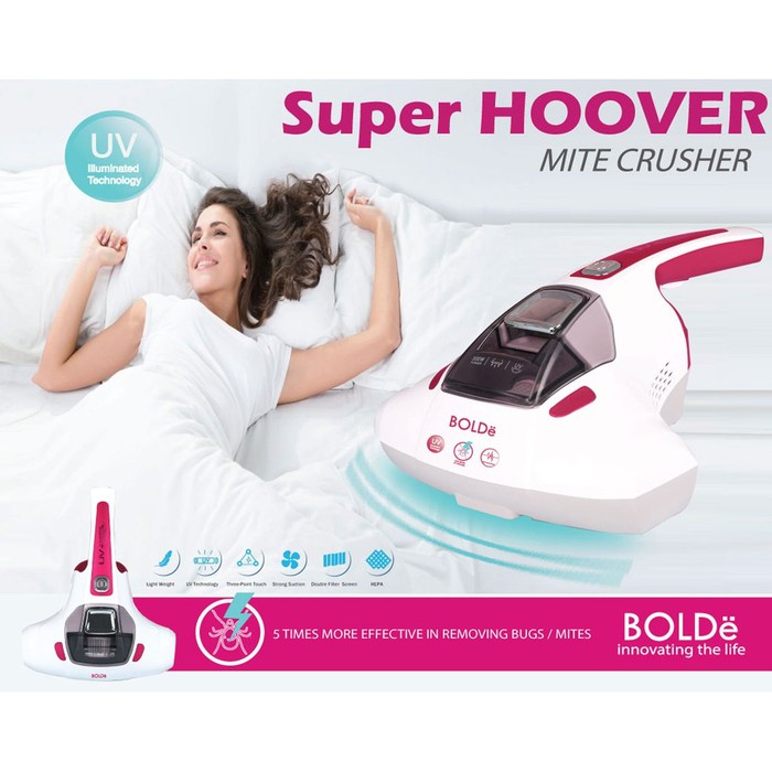 BOLDe Super Hoover Mite Crusher Vacuum Cleaner Bakteri Tungau