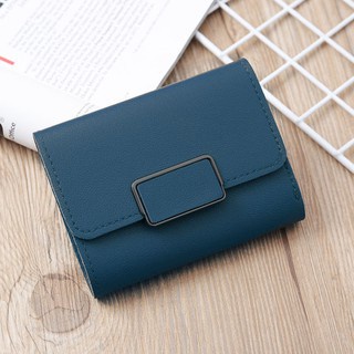 117C COD Retro Paragraf Pendek dompet Forever young Polos Dompet Wanita Import 117C