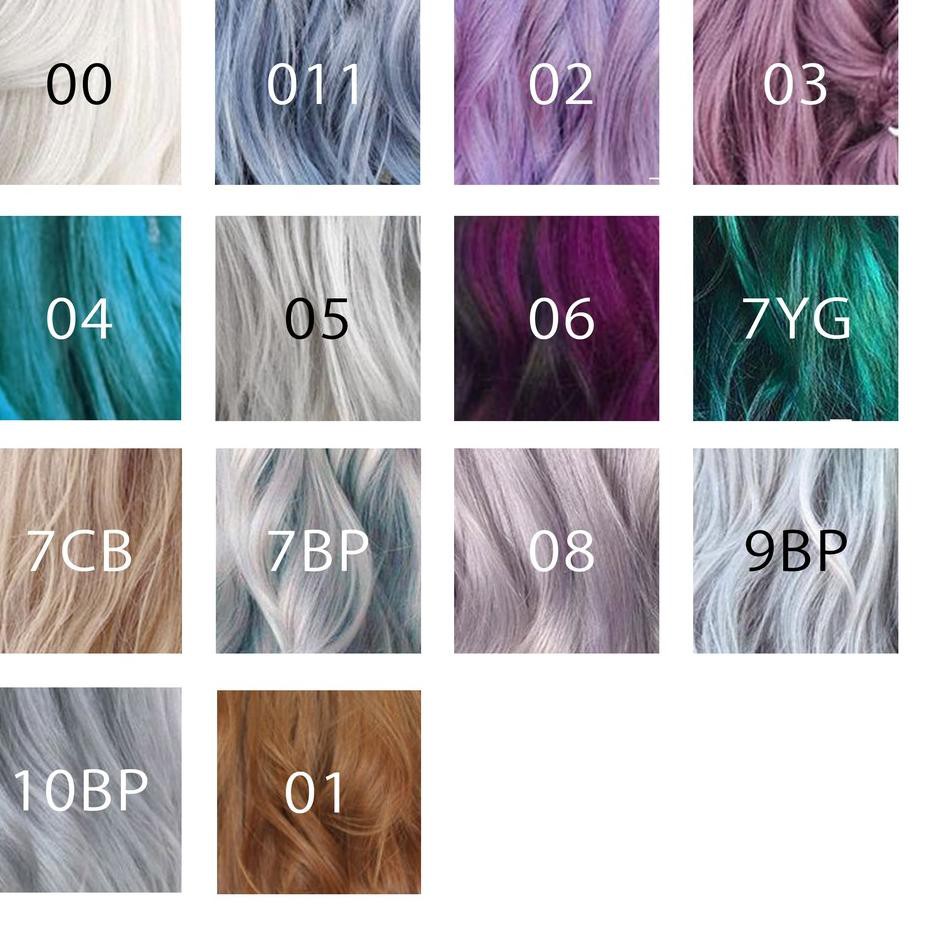 Ungu pastel rambut