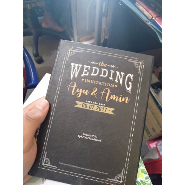 UNDANGAN HARD COVER