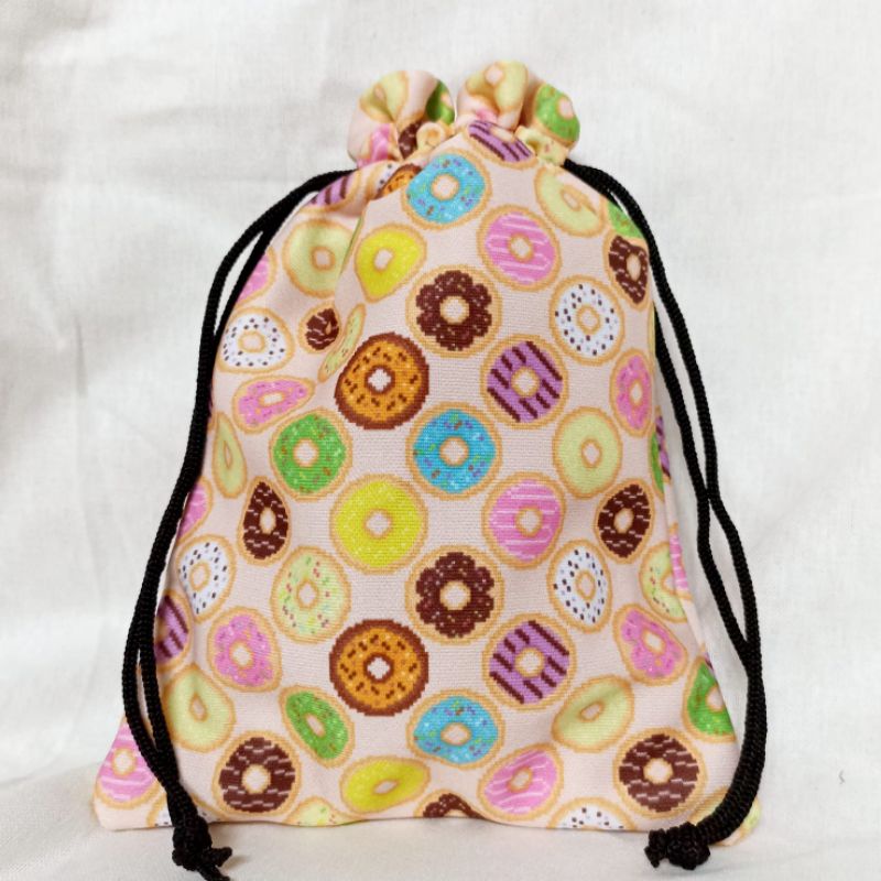 Image of Drawstring Pouch - One Piece - Boku No Hero - Yuri on Ice - Haikyuu - Pokemon - Pixel art #4