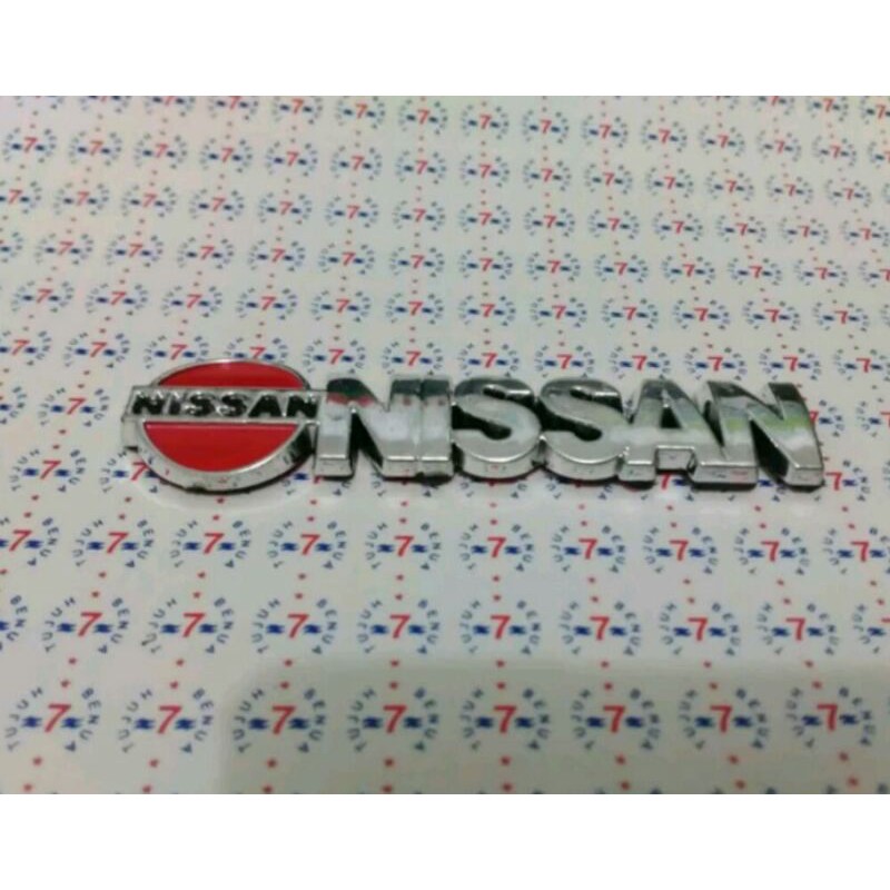 LOGO NISSAN BODY BELAKANG UNTUK VARIASI UNIVERSAL