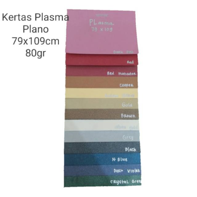 Kertas Plasma Plano Tipis 80gr 79x109cm Kertas Jasmine