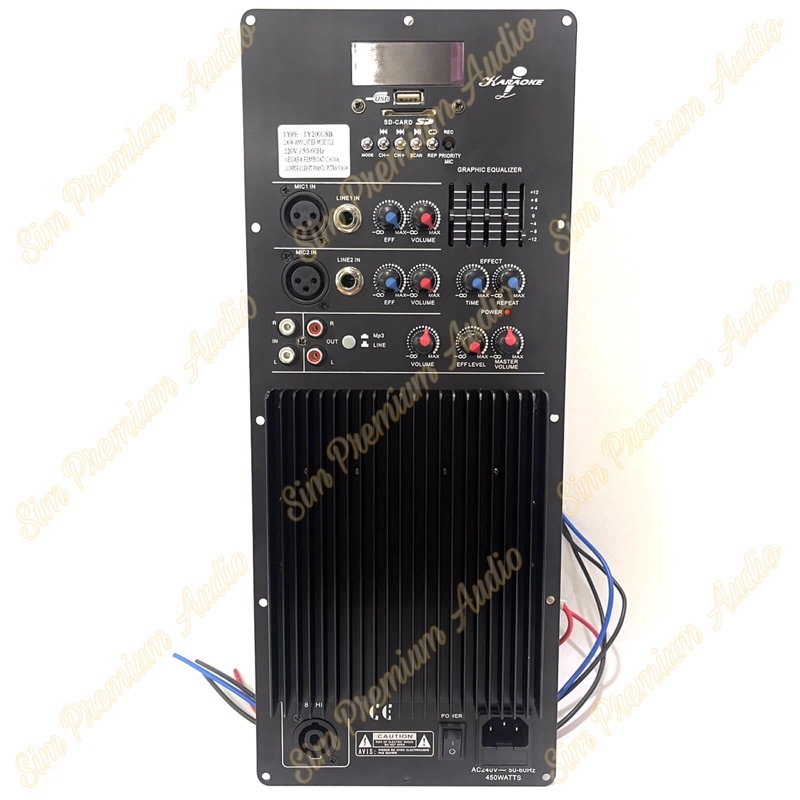 Power Kit Active Ty200 Usb Sd Utk 12-15 Inch 500-12 Aktif Mesin Ty 200