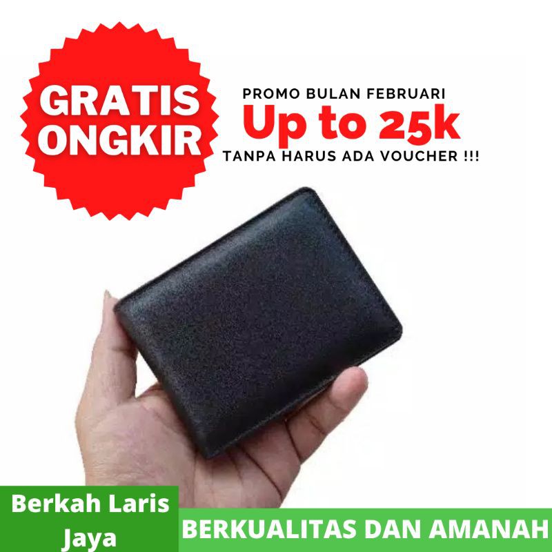 Dompet kulit mini dompet kulit pria original mini kecil slim dompet kulit pria kecil ukuran 8x10 cm