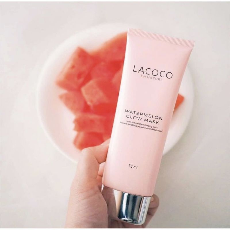 PT NATURAL NUSANTARA,LACOCO,WGMASK,75ML,ORIGINAL,NASA PUSAT,,Lacoco Watermelon Glow Mask/Wgmask