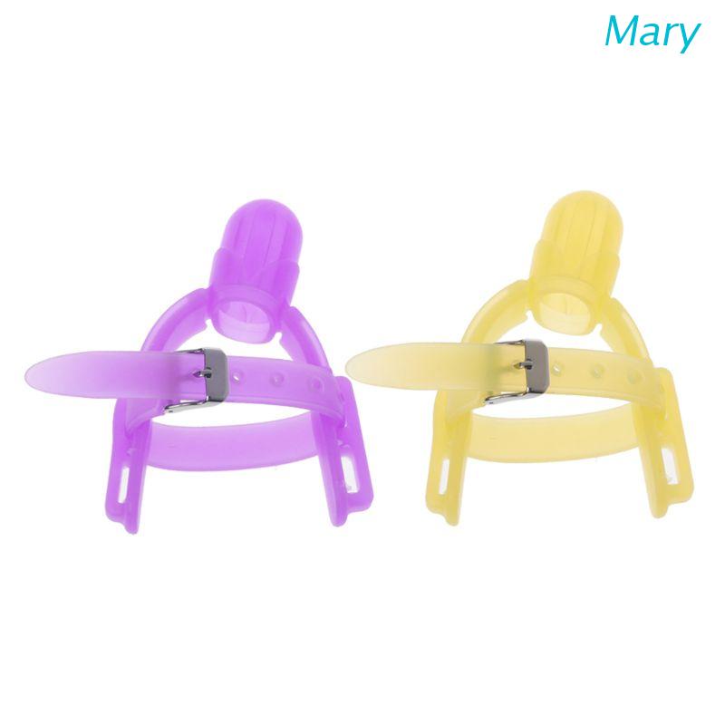 Mary Gelang Silikon 2 Warna Tidak Beracun Untuk Bayi / Anak-Anak