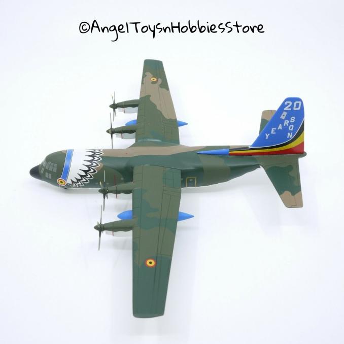 Miniatur Pesawat Hogan Wings 1/200 C-130 Hercules Belgium Af 20Th Sqn.