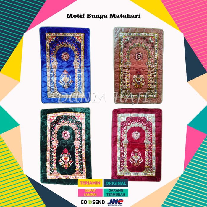Sajadah Busa Anti Slip / Sajadah Anti Licin Tebal Afghani - original
