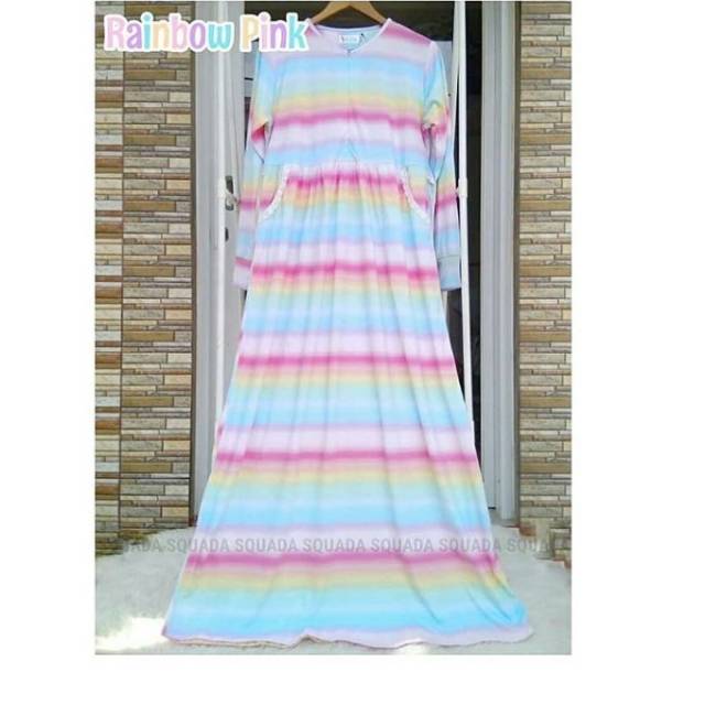 Preloved Squada daster "Rainbow Pink"