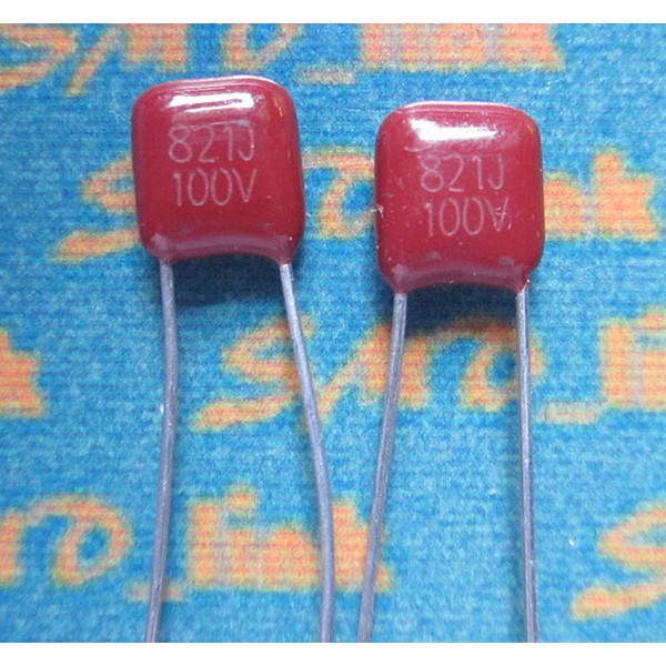 CBB Film Kapasitor 820pf 821 - 100v
