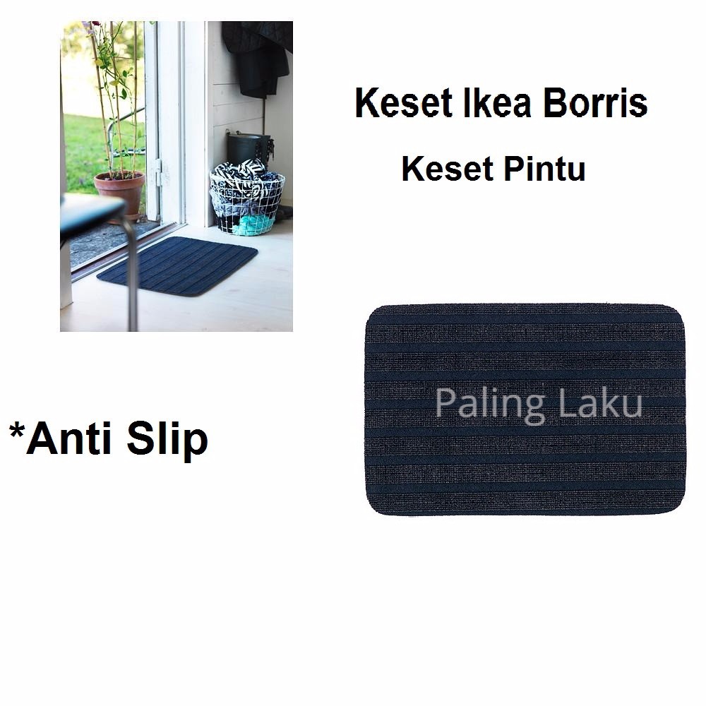 Keset Kaki Anti Slip - Keset Pintu Murah Terbaik Ikea Borris
