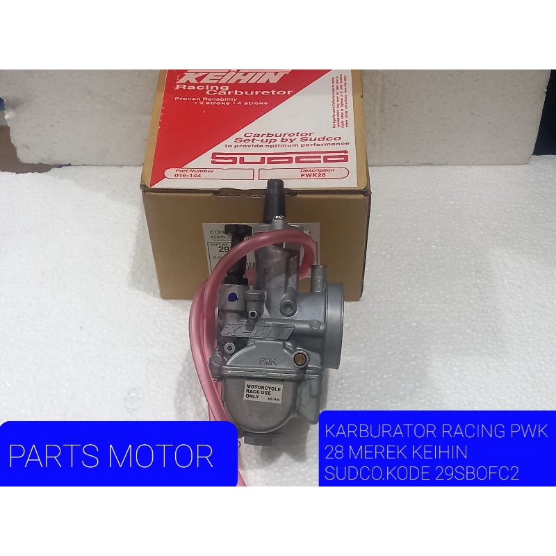 KARBURATOR PWK28 RACING UNTUK SEMUA MOTOR  MEREK KEIHIN SUDCO