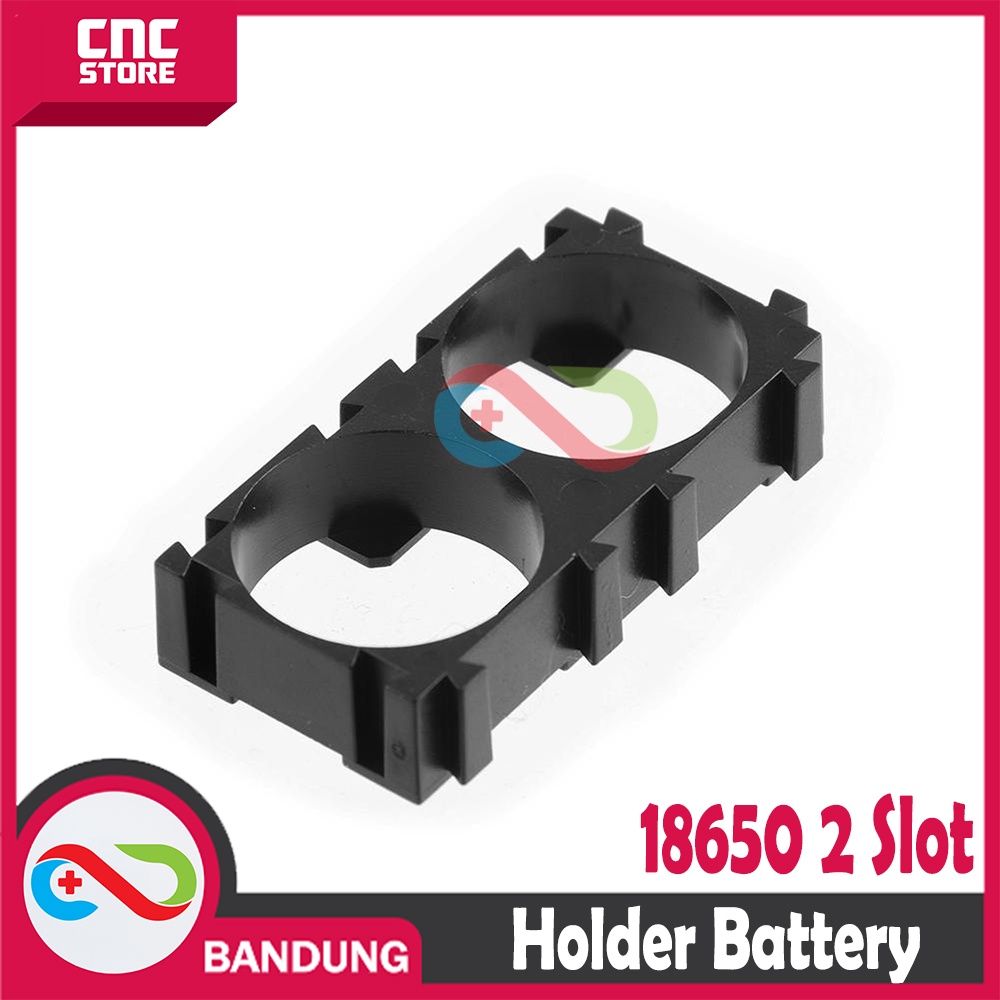 HOLDER BRACKET BATTERY BRACKET SAMBUNGAN BATERAI 18650 2 SLOT