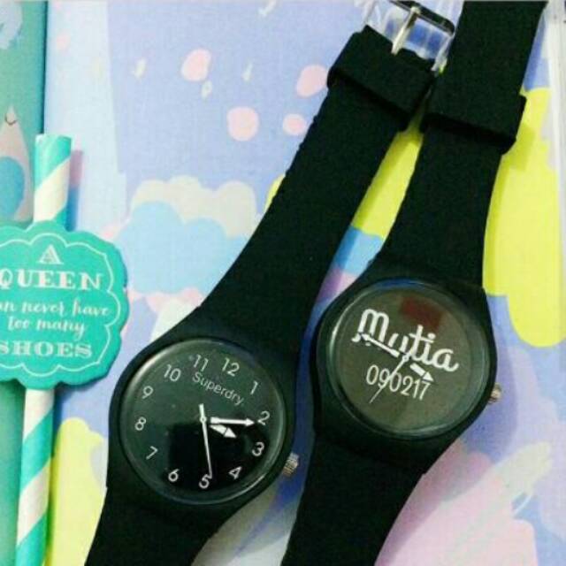 Jam tangan custom / costum superdry