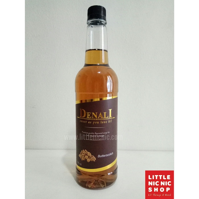 

Sirup Denali Butterscotch Flavoured Syrup minuman cafe