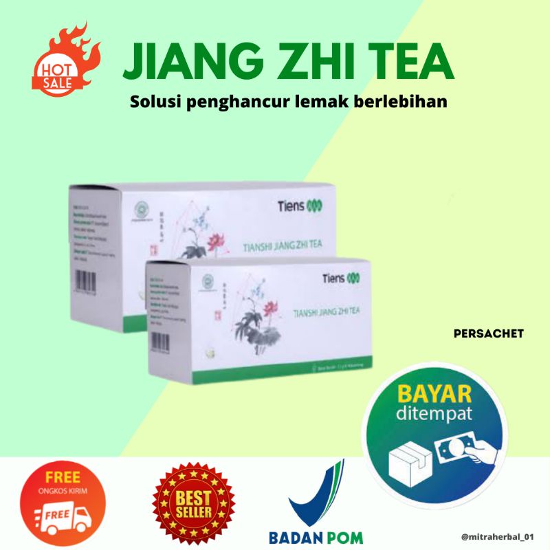 [COD] PELANGSING BADAN JIANG ZHI TEA TIENS || ECERAN ||