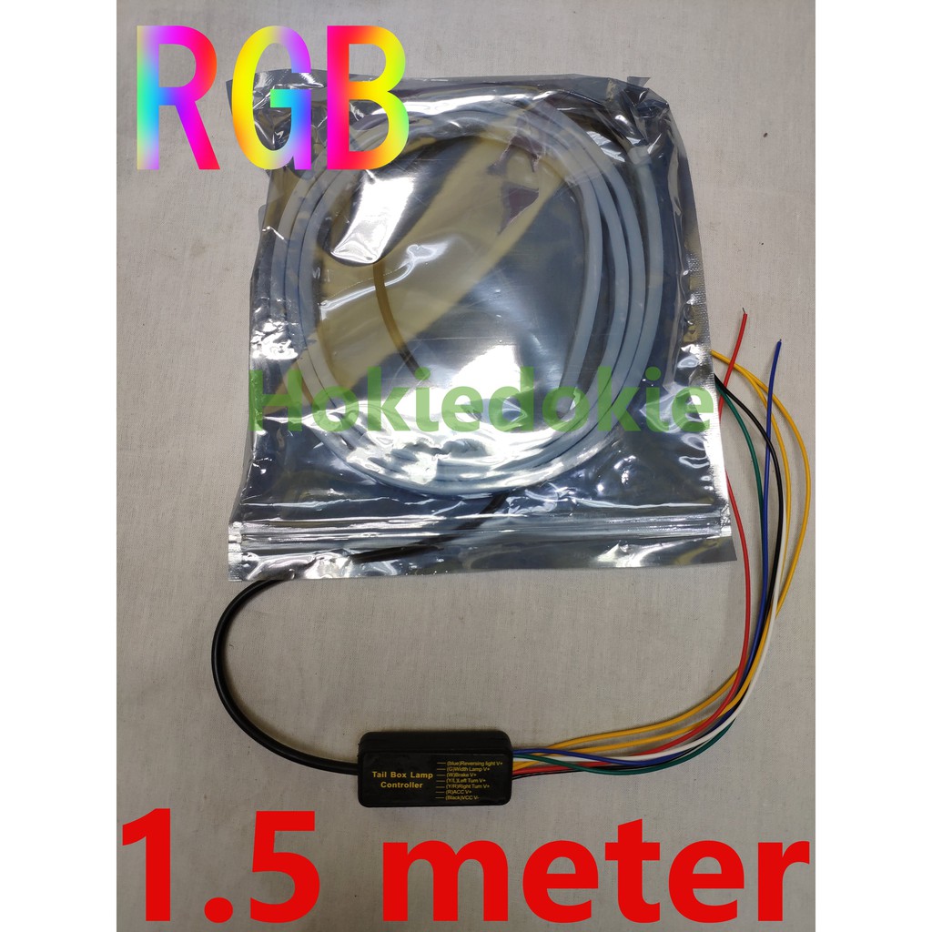 Led RGB 1.5 meter 150cm multi mode Tail lamp, led bagasi , 12v 24v