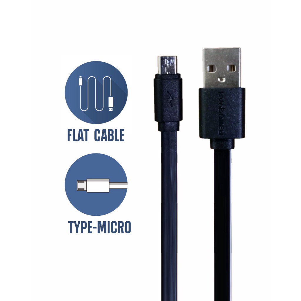 KABEL USB GEPENG MICRO CL-83 1M