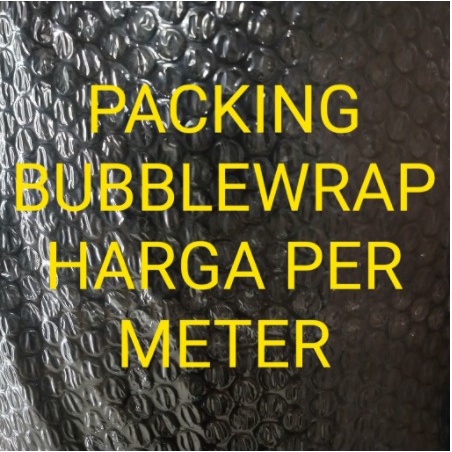 

Packing Bubble Wrap Hitam Harga Untuk 1 Meter x 1.2 Meter High Quality