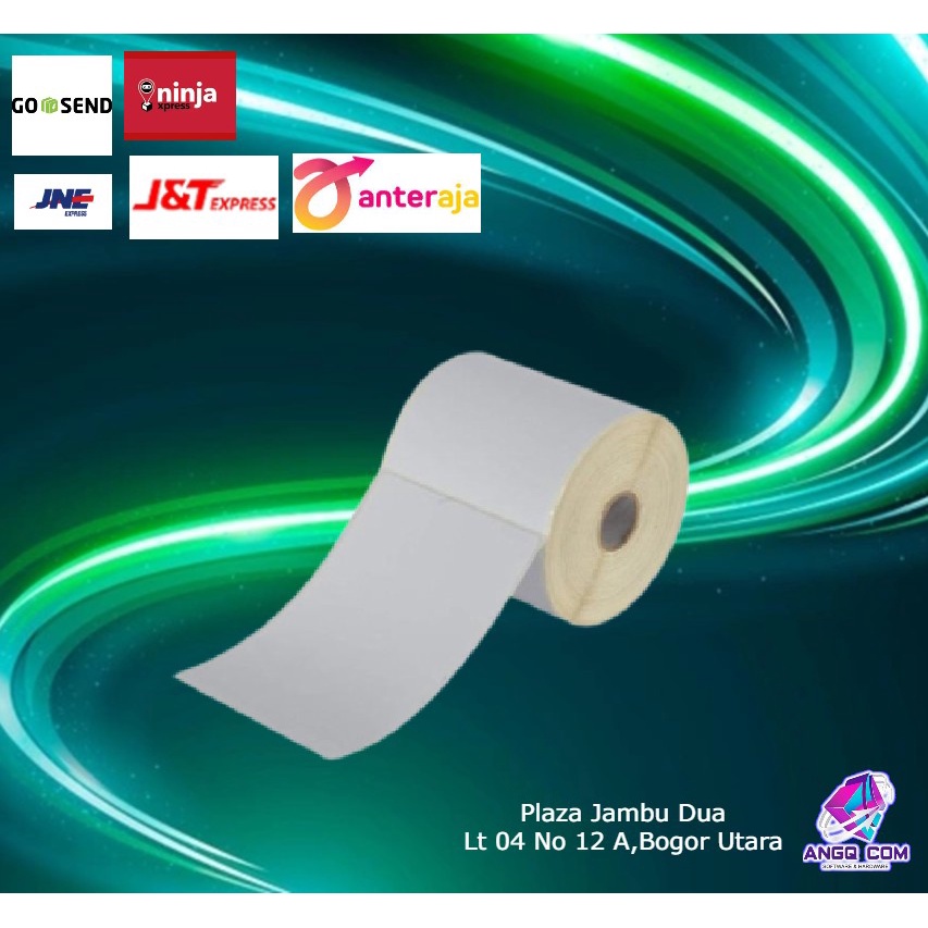 

LABEL BARCODE 100 X 150 mm KERTAS STICKER LABEL THERMAL 100x150 mm