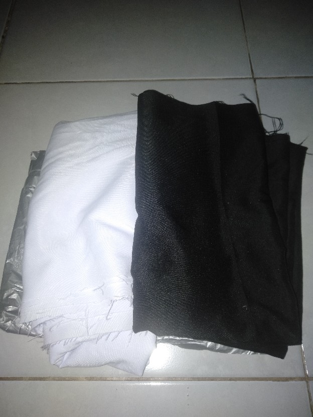 Konico Bahan Kain Mikrotex Motif Polos Meteran Harga Murah