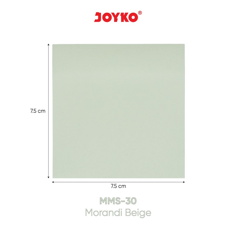 Memo Stick Sticky Note JOYKO MMS-30 Morandi Color-Morandi Beige