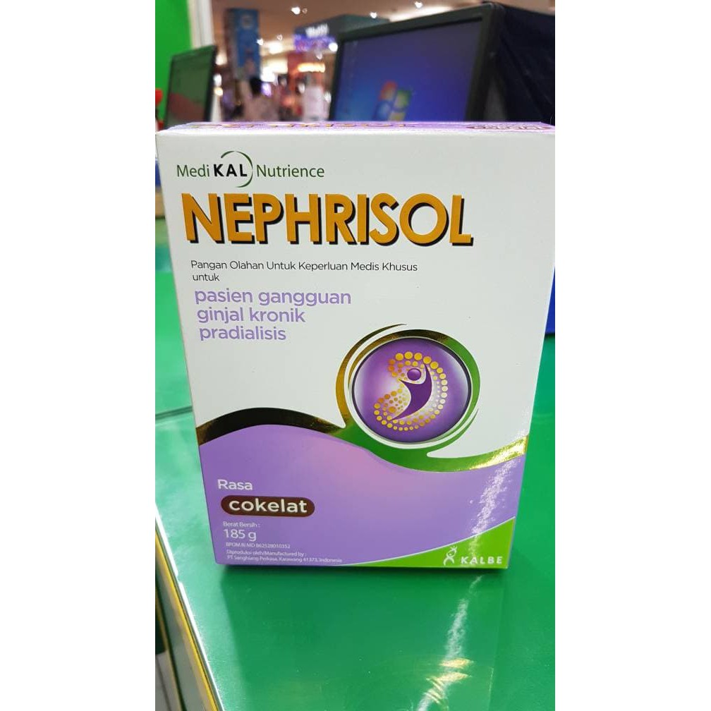 

NEPHRISOL SUSU Rasa Coklat 185gram KALBE