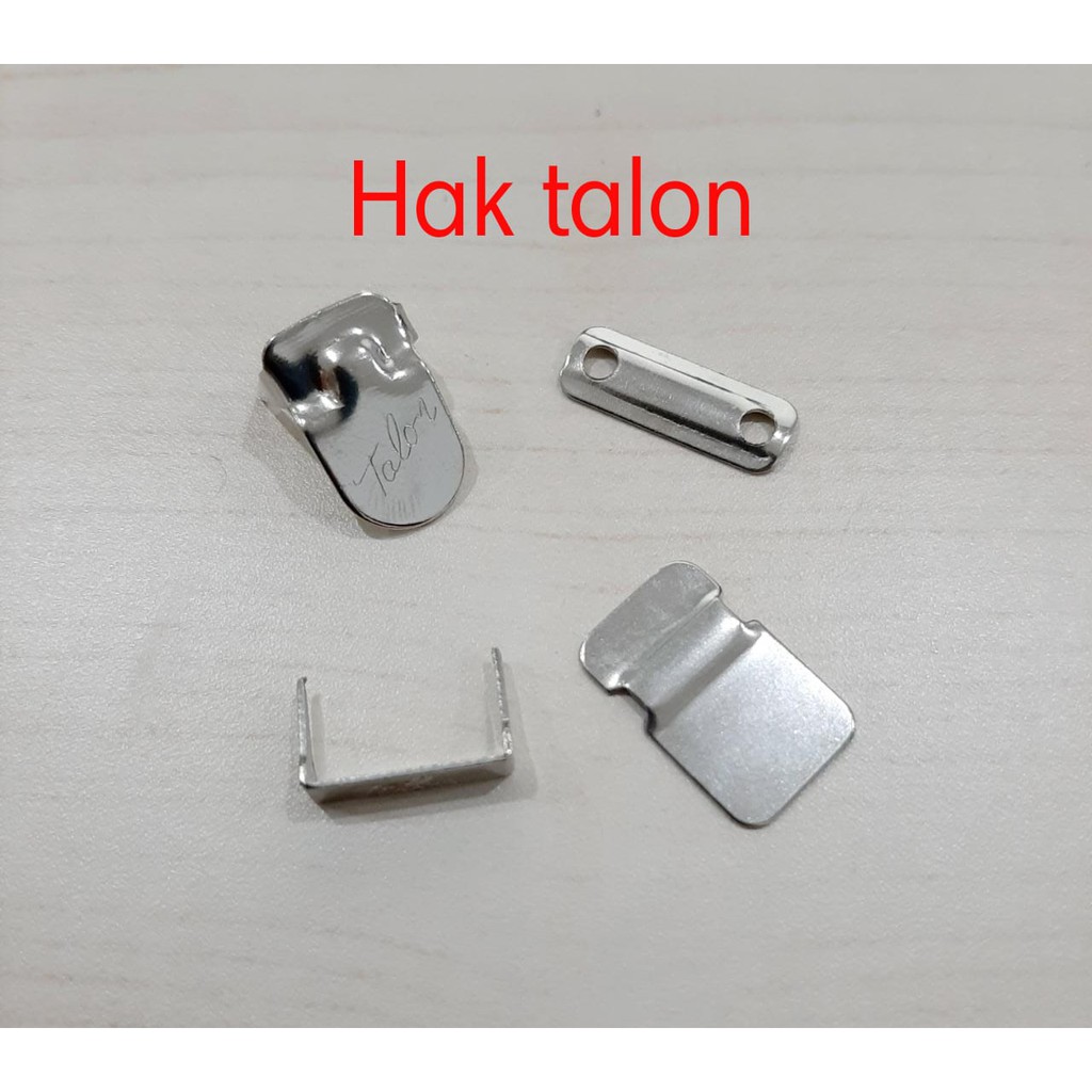 Kancing Hak Talon - kancing Hak Celana Rok - Hak Tanam - Isi 2 Gross