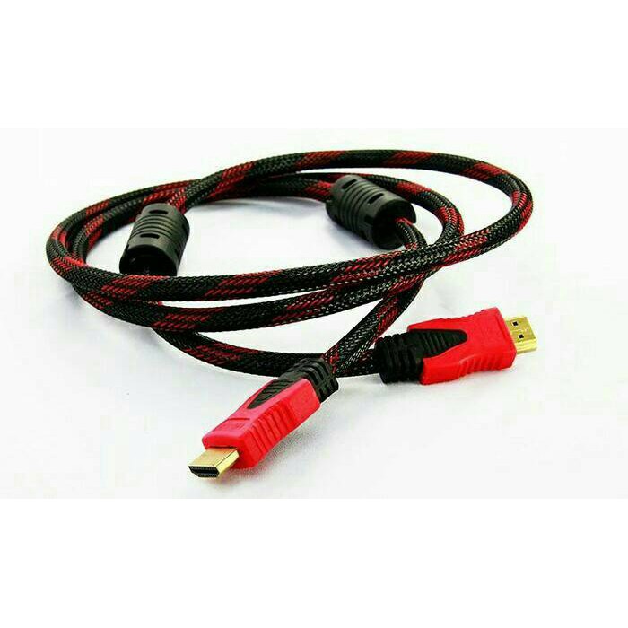 Kabel HDMI to HDMI 3M Versi 1.4 HDMI JARING 3 Meter kABEL MULTIMEDIA