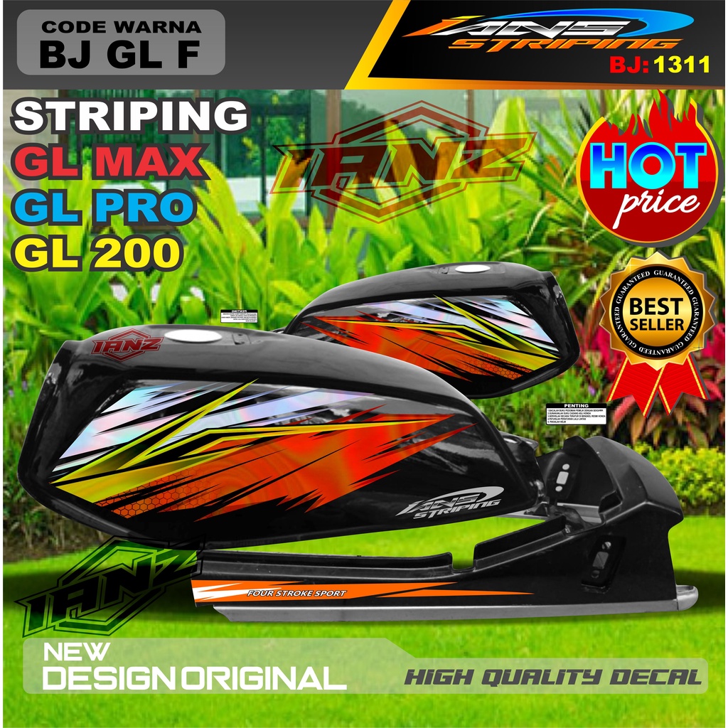 STIKER STRIPING GL 2000 HOLOGRAM / STRIPING GL PRO MAX VARIASI HOLOGRAM / STRIPING GL HOLOGRAM