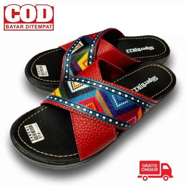 Sandal / Sandal Papirut / Sandal Papirut Wanita Terbaru Termurah