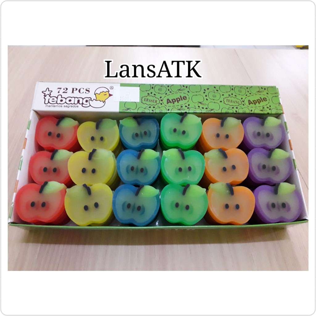 

Penghapus Buah Apel Tebang TB16023 / Eraser Pencil