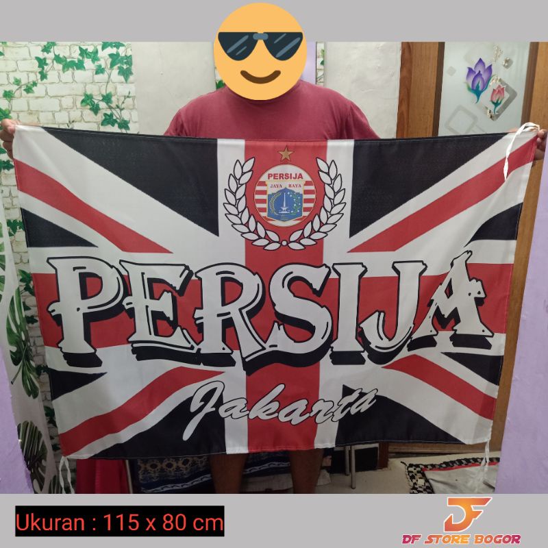 Bendera Persija jakarta terbaru flag besar termurah