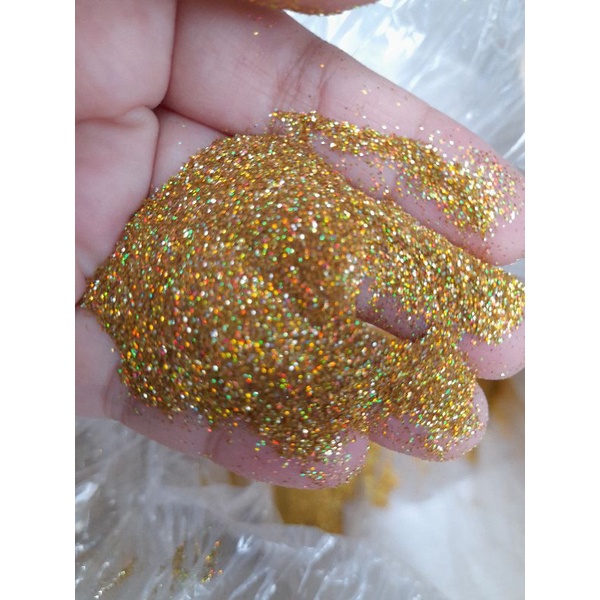 Glitter Hologram Halus 0,2mm/ Glitter Hologram Rainbow / Glitter Henna/Serbuk Glitter Halus