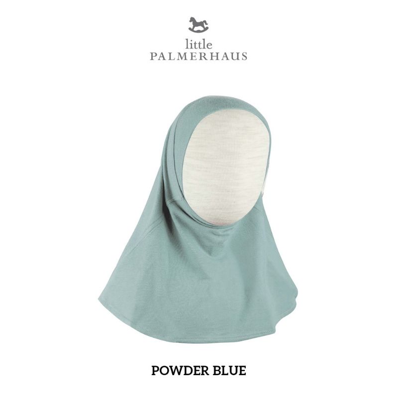 LITTLE PALMERHAUS - INSTANT HIJAB (HIJAB BAYI & ANAK)-Powder Blue