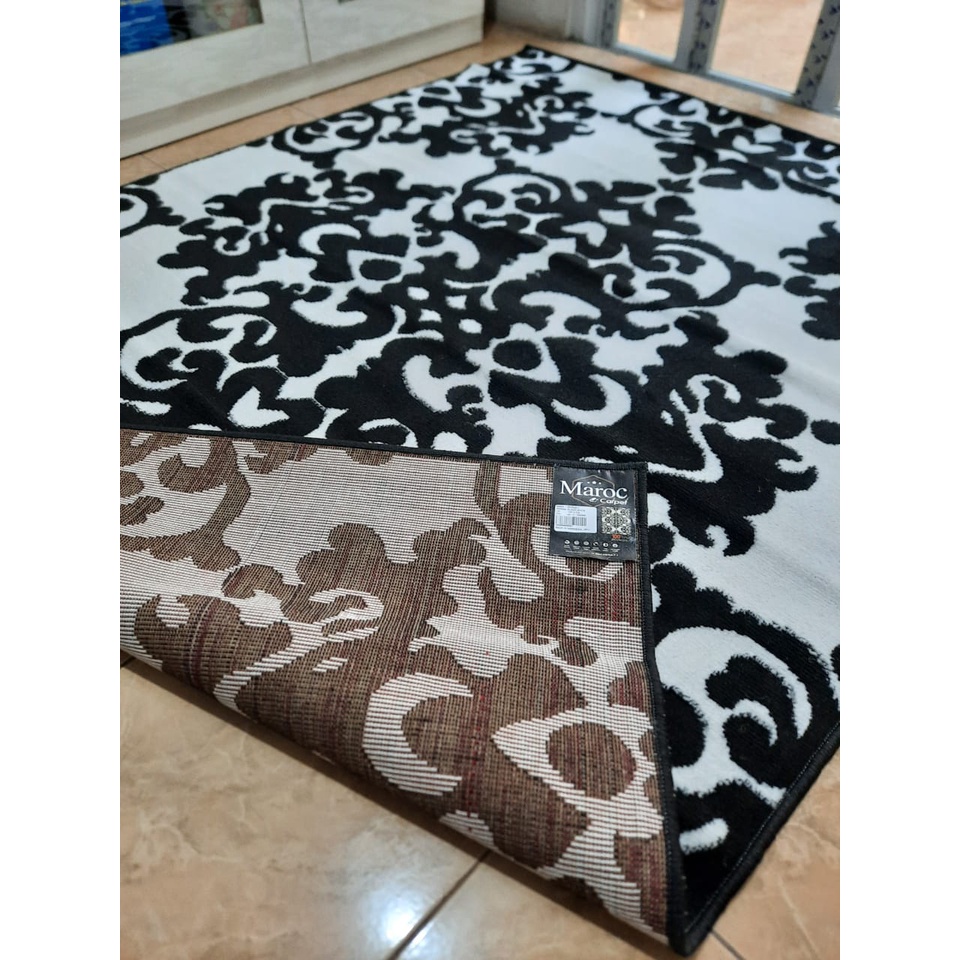 KARPET MAROC 160x210 BW01 MONOKROM-2